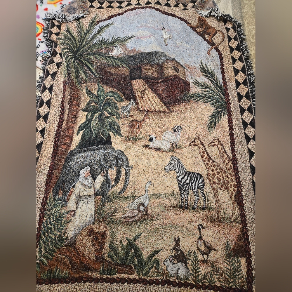 Animal Safari Tapestry Wall Hanging